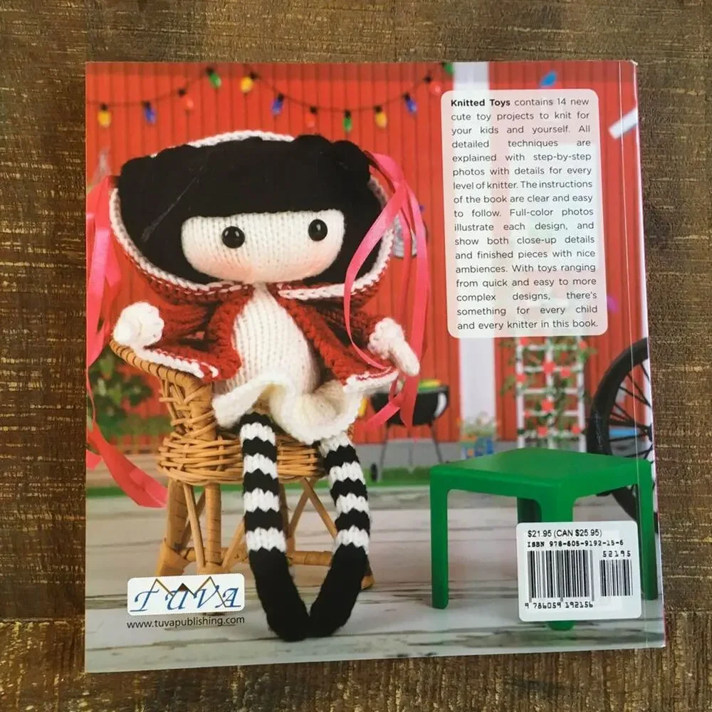 NEW Cute Knitted Toys Amigurumi Pattern Book Knitting Baby Doll Stuffie